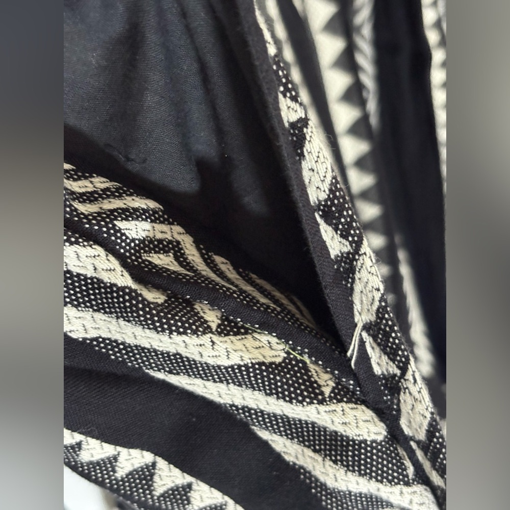 Maeve Monochrome Geometric Long Sleeve Dress - Picture 12 of 16